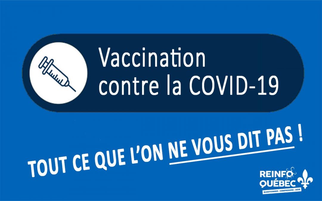 Vaccination contre la Covid-19 : tout ce que l’on ne vous dit pas!